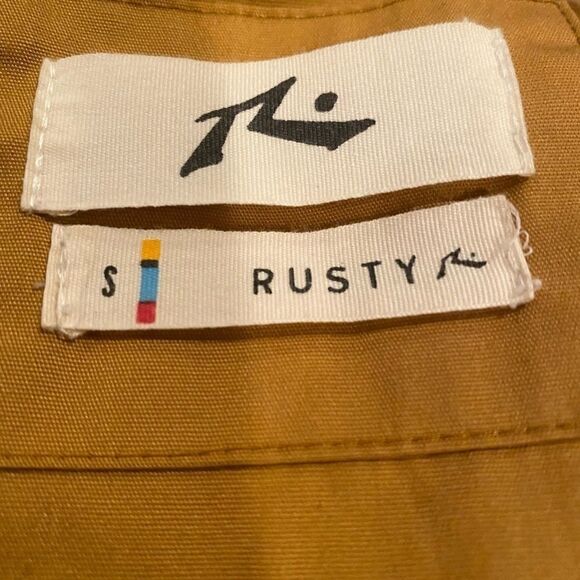 Rusty Color Block Lined Jacket Size Small - Picture 14 of 14